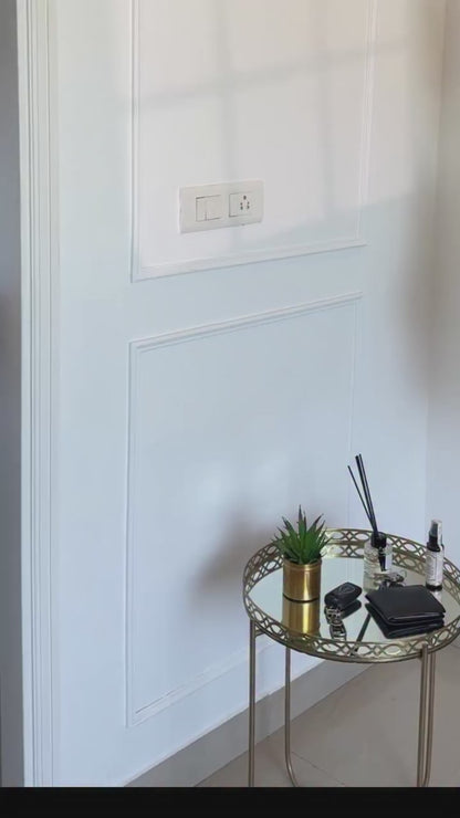 Arch Wall-Mounted Key Holder with Shelf size 9×14