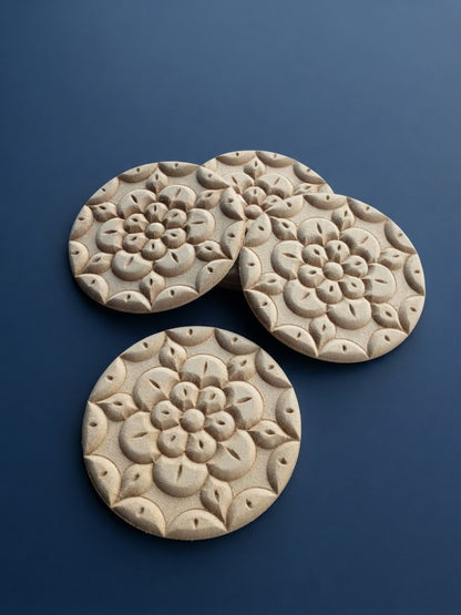 Raw mdf flowers for paint and craft 2 sizes available 6 inch and 10 inch