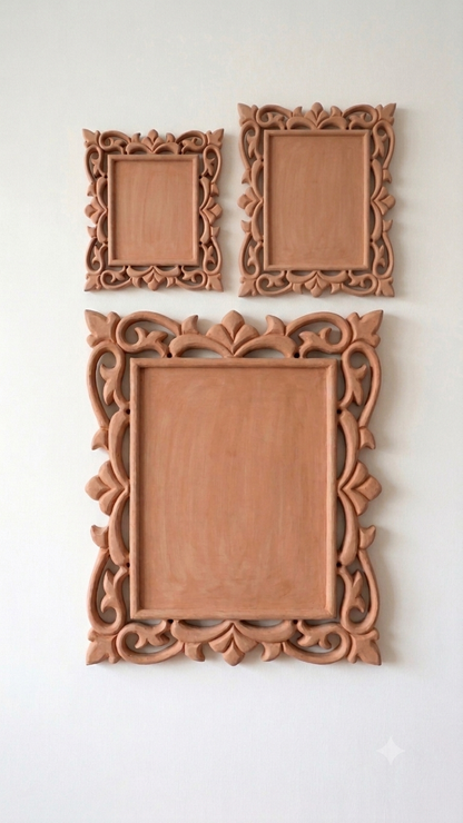 Raw MDF frames in different sizes