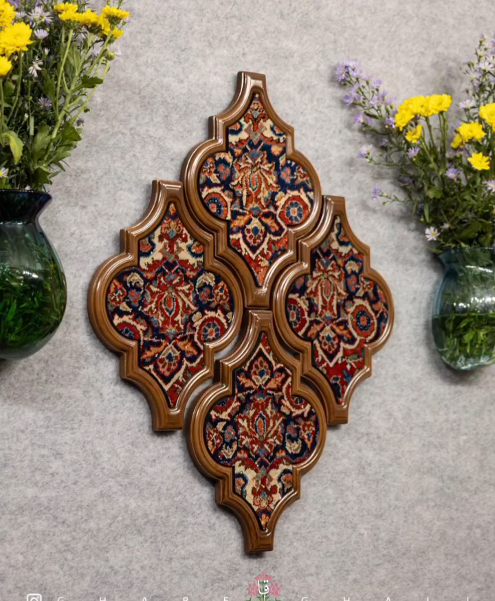 Unfinished mdf moroccan shape cuttout diy crafts painting  and wall decor