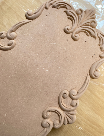 Raw MDF 12×19 inch for painting crafts and table raizer