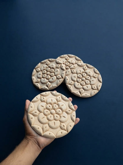 Raw mdf flowers for paint and craft 2 sizes available 6 inch and 10 inch
